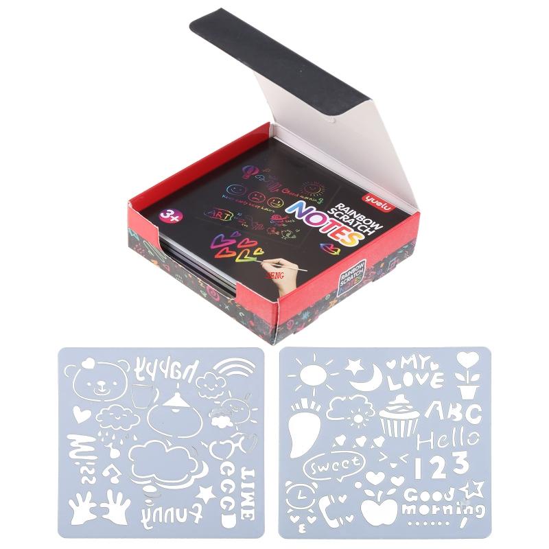 Bộ 100 X Giấy Vẽ Phác Thảo Nghệ Thuật Cầu Vồng