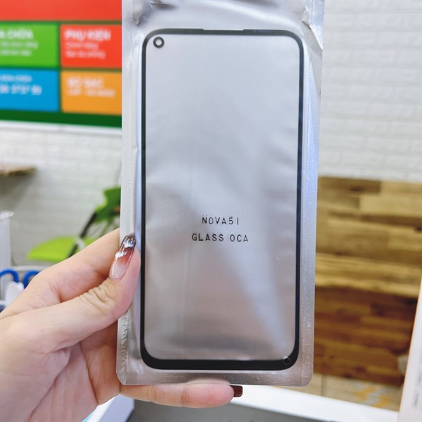 Kính ép OCA Huawei Nova 5i / Nova 7i / Nova 6 SE / P40 Lite / Honor P20 Lite 2019, bảo hành đổi trả.
