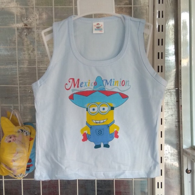 Áo ba lỗ minas trẻ em