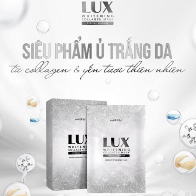 1 Hộp Ủ Yến Collagen LUX Giúp Dưỡng Trắng Da Hiệu Quả (1 Hộp 3 Gói) | BigBuy360 - bigbuy360.vn