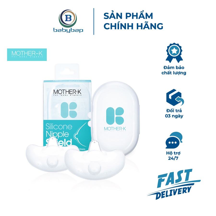 Trợ Ti Silicone Mother-K Hàn Quốc Chất Liệu 100% Silicone Siêu Mềm Mại