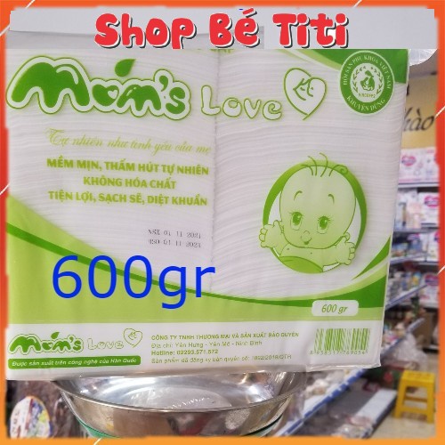 Khăn khô đa năng Mon' Love 600gr - Khăn vải Cao Cấp, giấy khô vệ sinh An toàn cho bé [ Giá sỉ ]