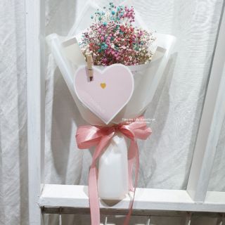 [ Hoa Baby Khô ] Bó hoa baby khô mix color , baby hồng, baby xanh, baby trắng