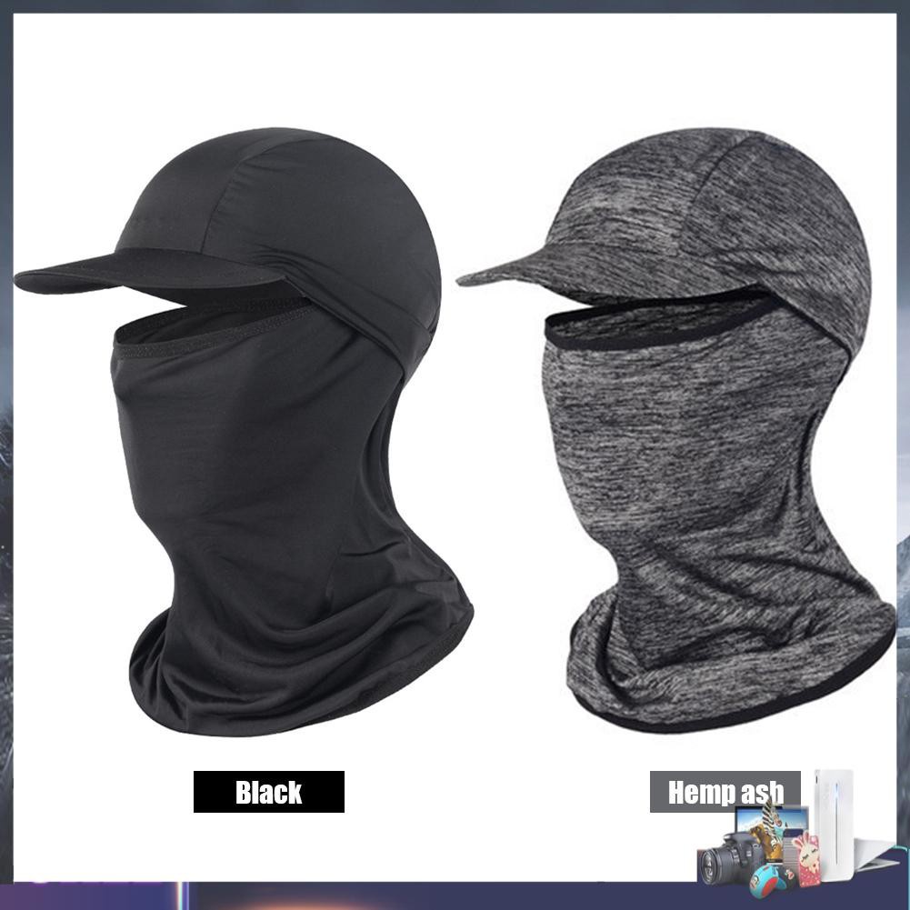 Mũ trùm đầu rộng vành che cổ bằng sợi Viscose thoáng khí nhanh khô chống nắng khí đi xe đạp/câu cá