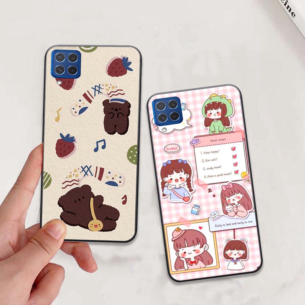 Ốp lưng Samsung M62 Mặt cười dễ thương . vỏ điện thoại SS giá rẻ chính hãng