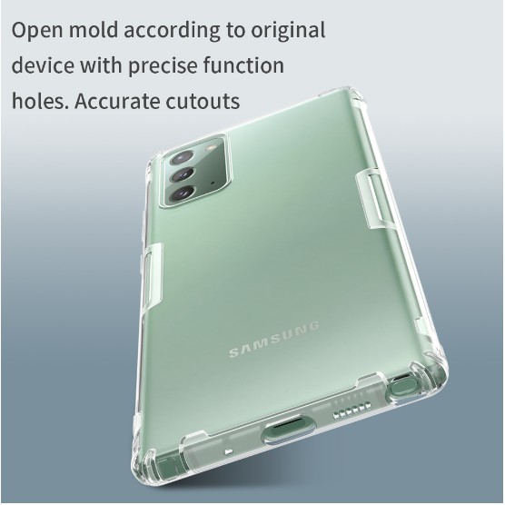 Ốp Lưng Nillkin TPU chống sốc cho Samsung Galaxy Note 20 Ultra/ Note 20/ Note10/ Note10Plus/ Note9/ Note8 Chính Hãng