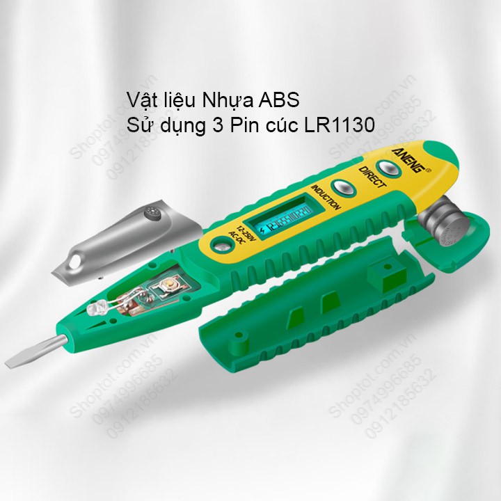 BÚT THỬ ĐIỆN THÔNG MINH ĐA NĂNG CÓ ĐÈN LED