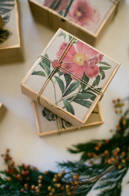 10 HỘP KRAFT-KT: 11x9x5 cm-  GÓI QUÀ DIY NOEL, SINH NHẬT...