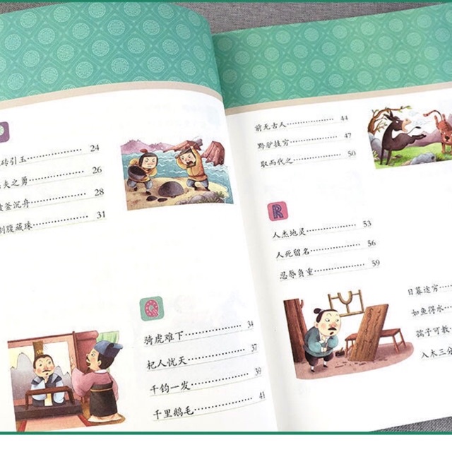 Sét 4 cuốn câu chuyện thành ngữ