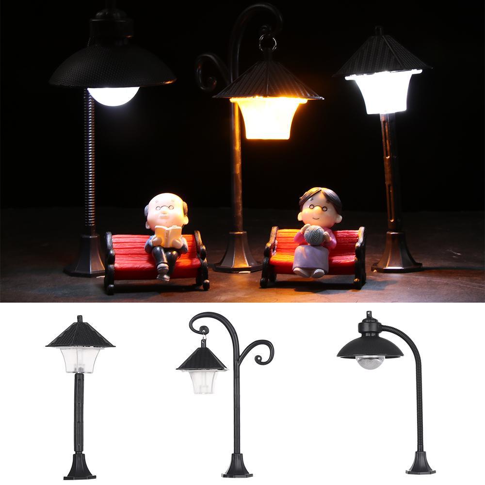 Đồ trang trí Đèn Đường Mini Trang Trí Tiểu Cảnh