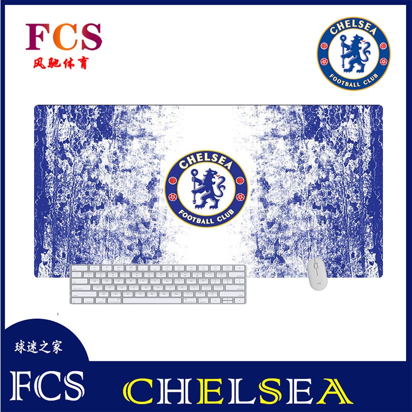 CREST Tấm Lót Chuột In Logo Chelsea Độc Đáo Dùng Làm Quà Tặng Sinh Nhật