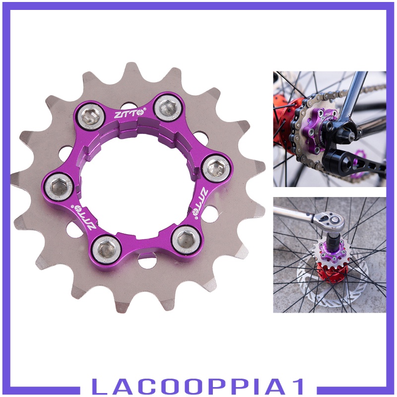 [LACOOPPIA1] MTB Single 1 Speed Cassette Cog Fixed Gear Conversion Kit for 10/11s Hub