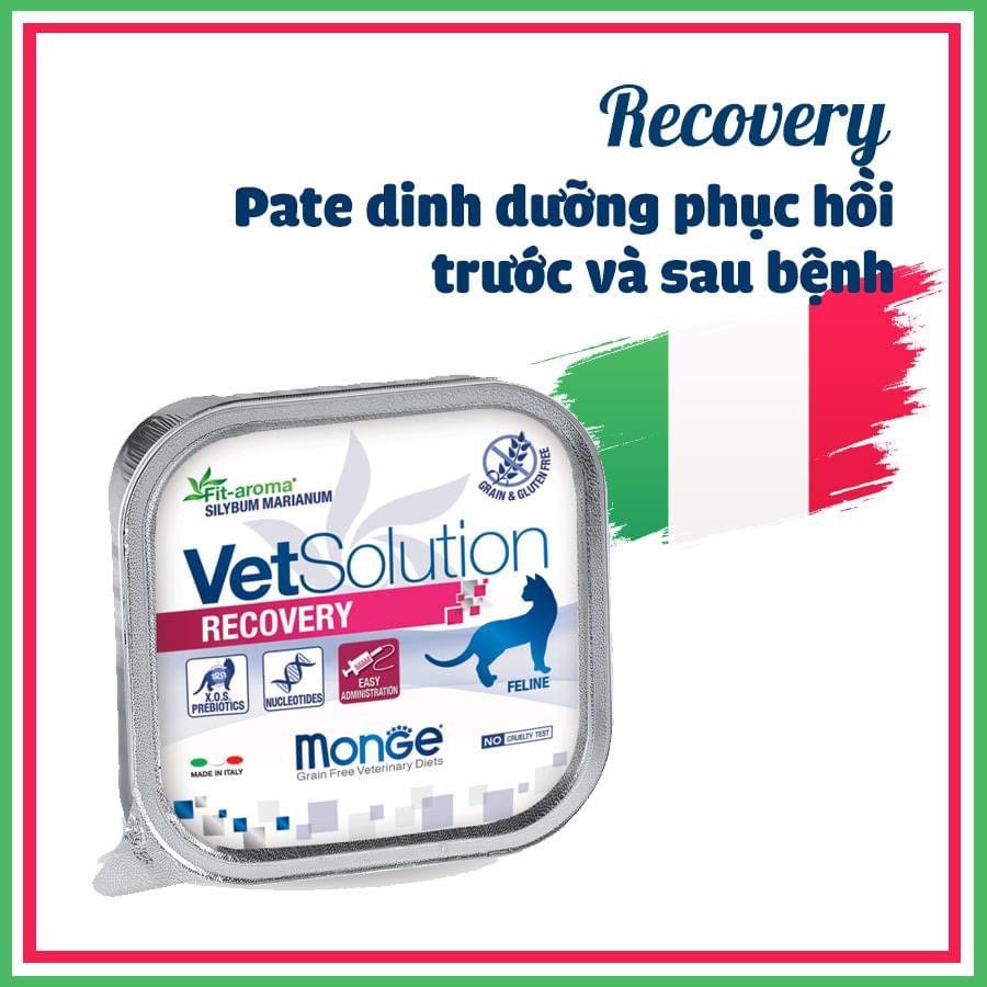 Pate phục hồi cho chó mèo bệnh, bổ sung dinh dưỡng cao cấp (Monge, Ý)