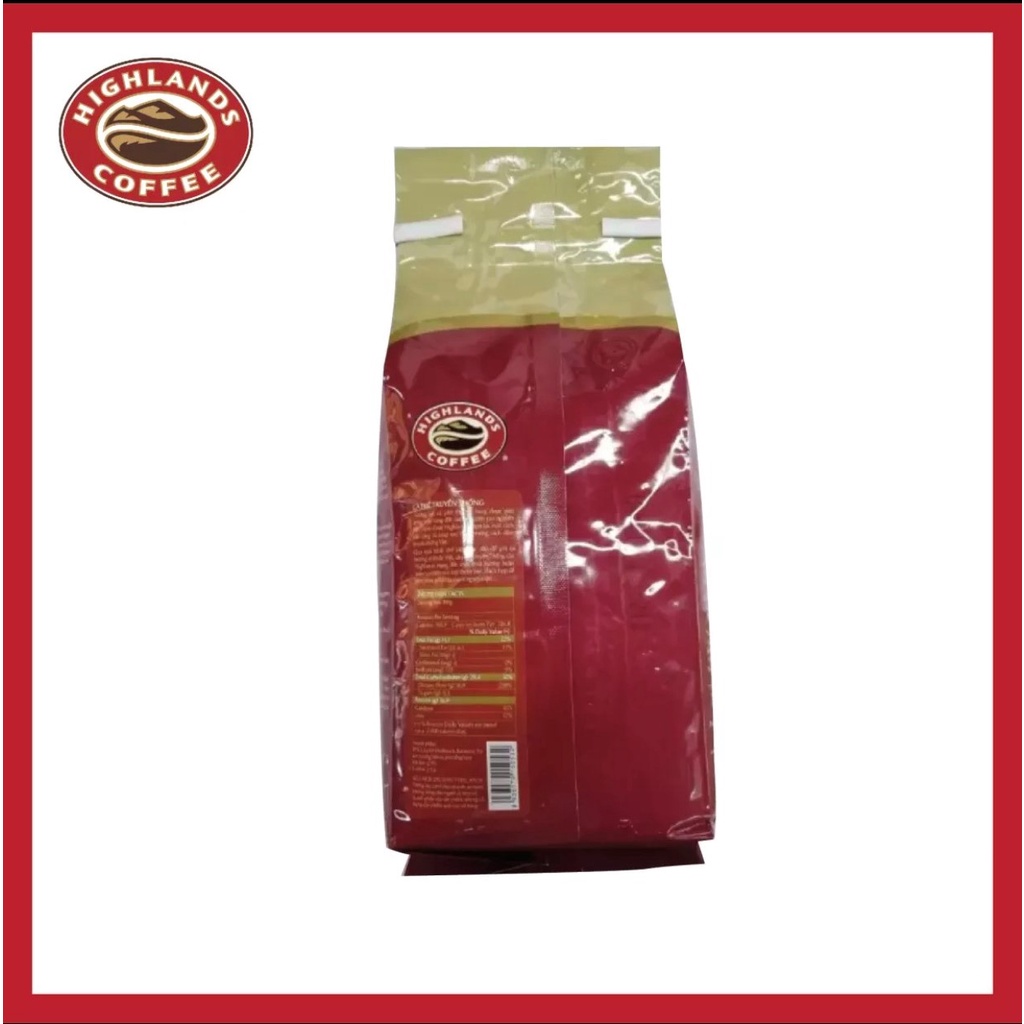 [Q.3] QUẬN 3 [HỎA TỐC] [RẺ NHẤT SHOPEE] COMBO 2 TÚI CÀ PHÊ BỘT TRUYỀN THỐNG HIGHLANDS COFFEE 1KG