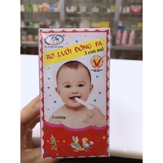 Rơ Lưỡi Đông Fa Mềm Cho Bé Sơ Sinh Hộp 5 Cái
