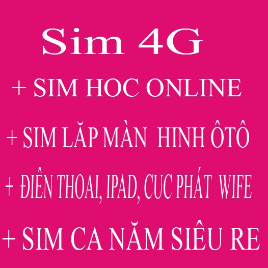 Sim 4G Viettel 12Umax50n