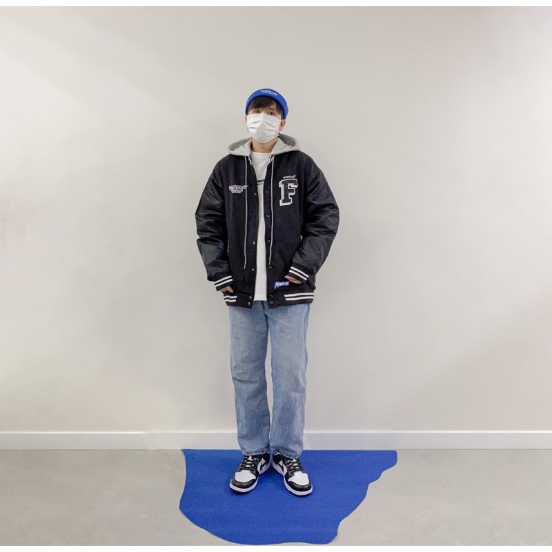 Áo khoác FEARLESS Hooded Varsity Jacket