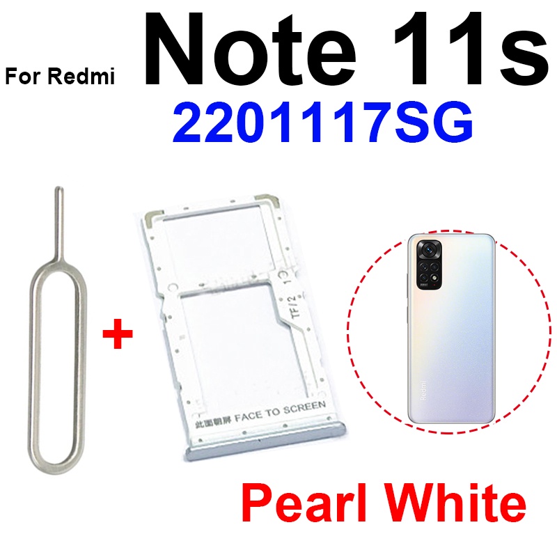 Khay Đựng Sim Điện Thoại Cho Xiaomi Redmi Note 11 Note 11S Note 11 Pro Plus 5G Giá Đỡ