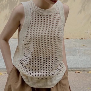 [ORDER] Áo ba lỗ đan móc lưới