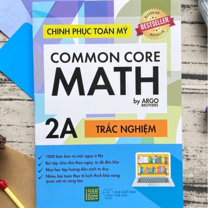 Sách - Common Core Math - Chinh phục Toán Mỹ (Tập 2A) - TTR Bookstore