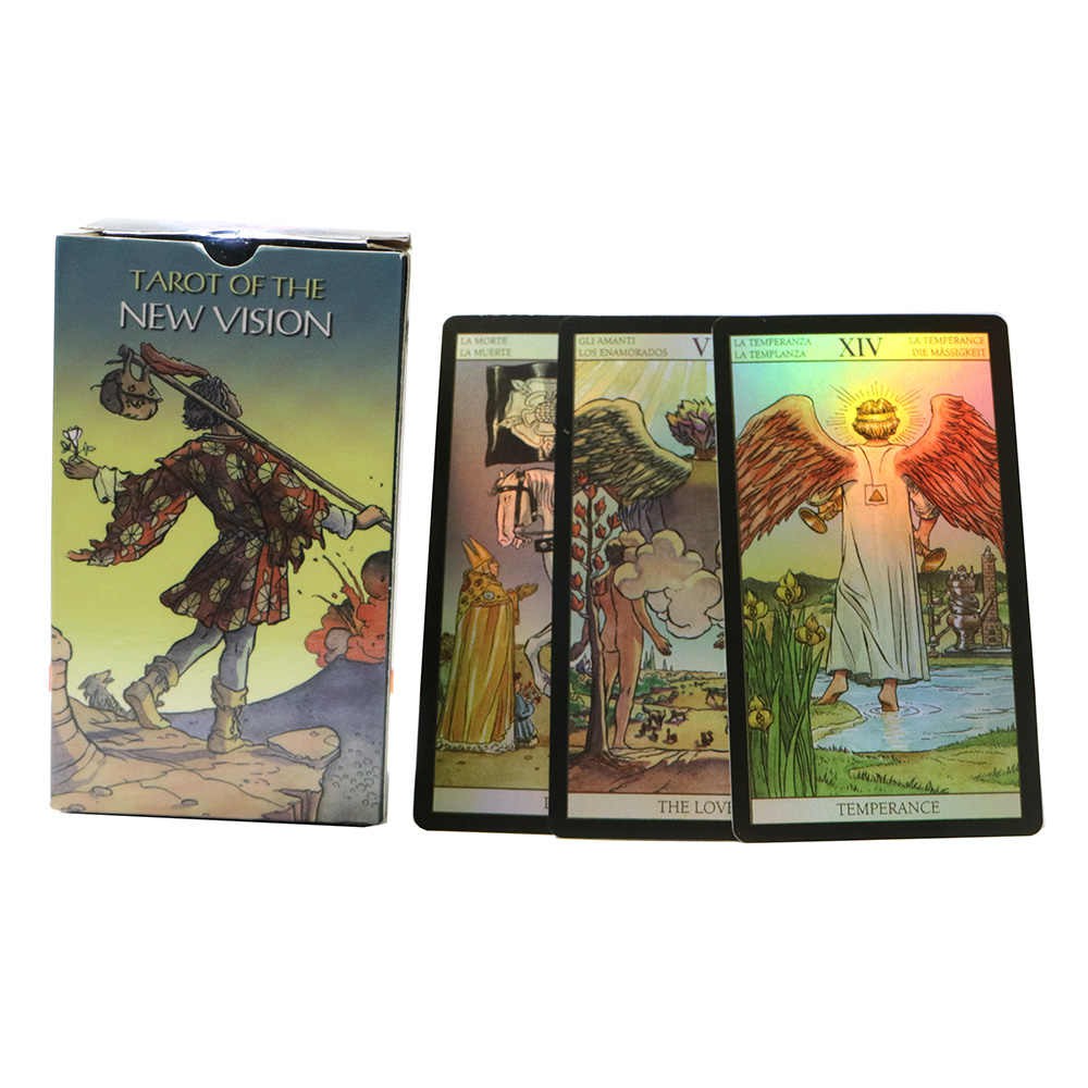 Bài Tarot Of The New Vision 78 Lá Bài Tặng Đá Thanh Tẩy B17