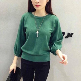 [RẺ VÔ ĐỊCH] Áo Len Bom Tay Lỡ Siêu Xinh