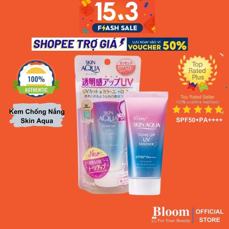 Kem Chống Nắng Skin Aqua Tone Up SPF50+ PA++++ Kem Chống Nắng Nâng Tông Nội Nội Địa Nhật Bản Chính Hãng