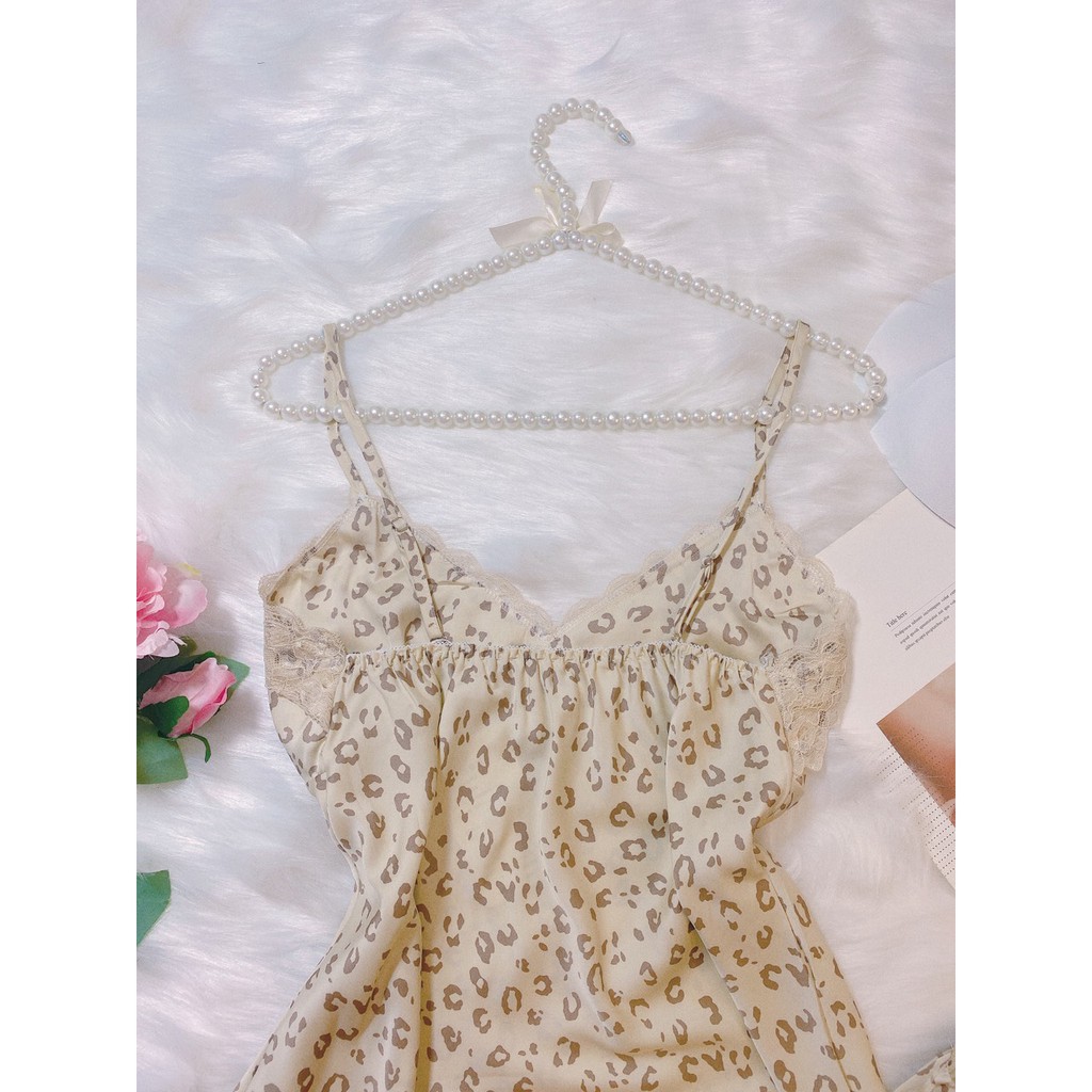 ♥️[ĐỒ BỘ -  BEO VÀNG ]♥️[LL547-1] váy ngủ sexy-  Cô chủ nhỏ chuyên sỉ