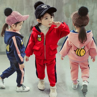 Set đồ nỉ thu đông cho bé gái siêu cưng
