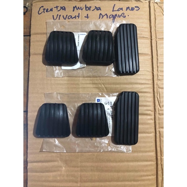 Cao su đệm chân côn,phanh,ga Nubira,Gentra,Lanos, Cao su bọc chân Gentra, Lanos, Nubira, Aveo