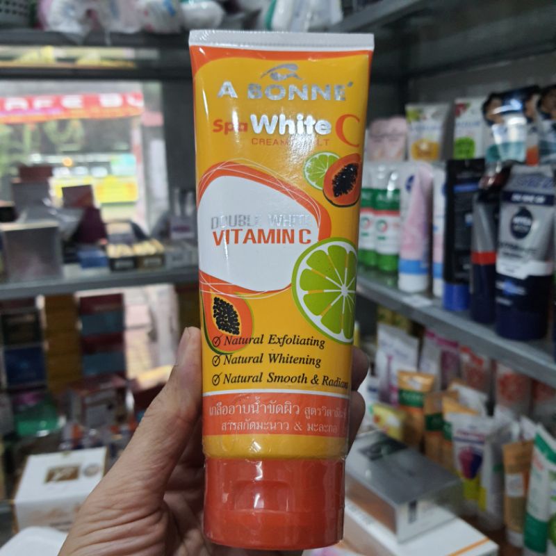 Muối tắm sữa spa A Bonné Vitamin C tuýp 350g