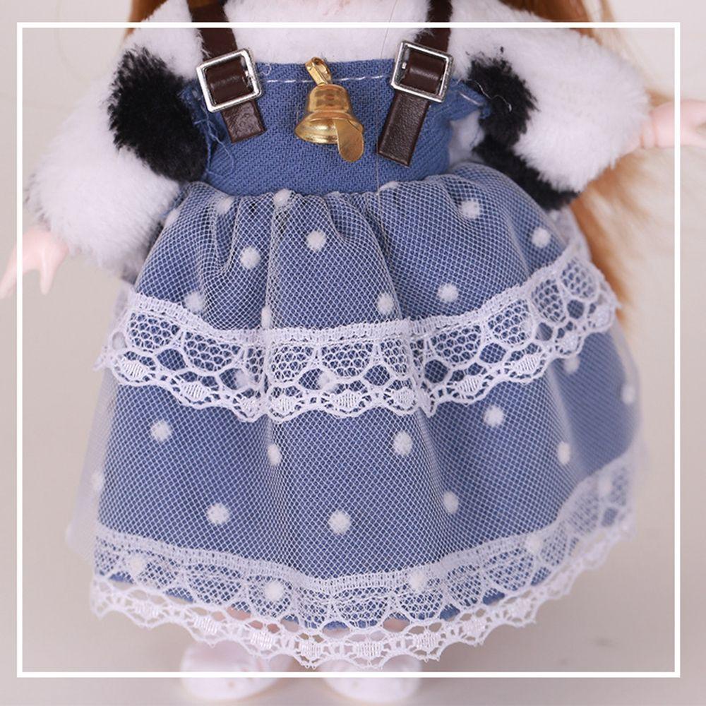 Đầm Đồ Chơi Búp Bê Obitsu 11 Ob11 16~17cm Tỷ Lệ 1 / 12