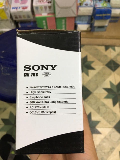 Đài radio SW-703 4 kênh FM chuyên dụng BH 6 tháng đổi mới