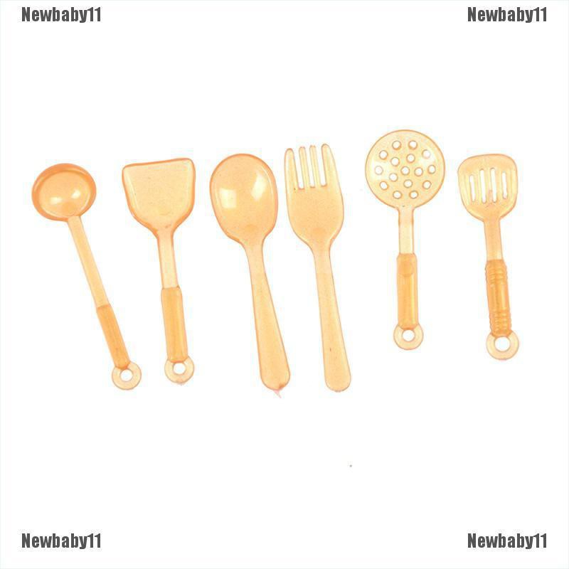 Set 10 Dụng Cụ Ăn Uống Mini Trang Trí Nhà Búp Bê