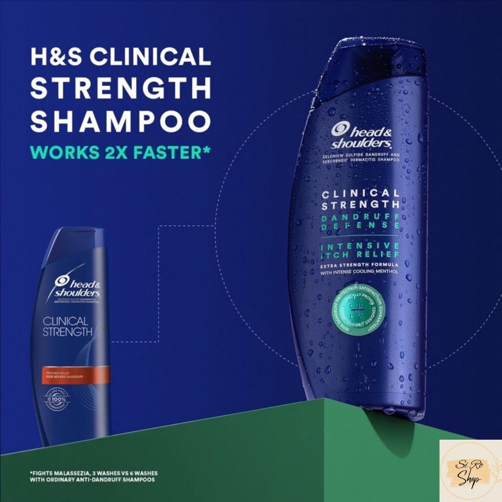 Dầu Gội Head &amp; Shoulders Clinical Strength 400ml của Mỹ, thích hợp cho cả nam và nữ
