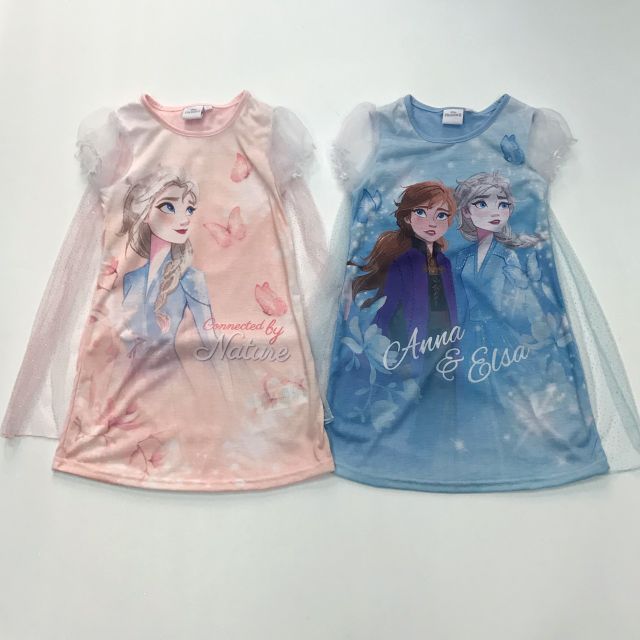 VÁY ELSA DISNEY kèm choàng cho bé
