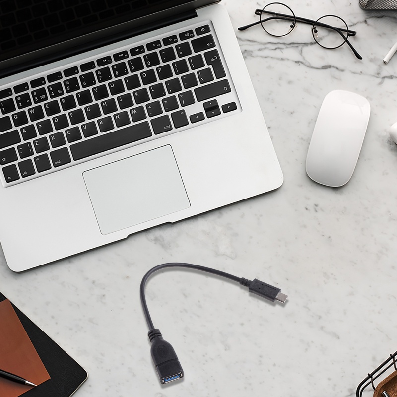 Cáp Sạc Chuyển Đổi Cổng Type C Sang Cổng Usb 3.0 Dài 20cm 5Gbps Chuyên Dụng