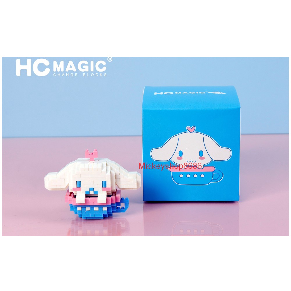 (Có Sẵn) Lego nhân vật hoạt hình 3D đễ thương trong chiếc cốc mô hình động vật Hãng HC Magic đáng yêu