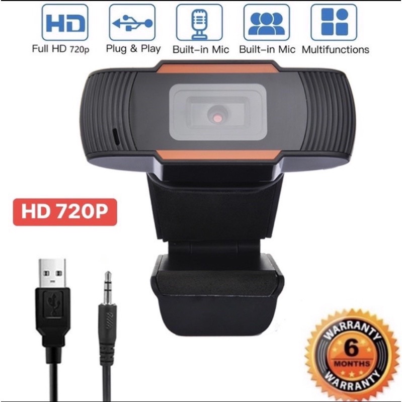 Webcam Học Online mini HD 720P Có Mic Thu âm rõ nét Học Online Qua ZOOM - Gọi Video Zalo