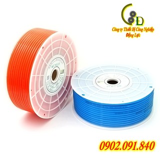 Dây hơi máy nén khí phi 10 áp lực cao giá tốt nhất ✴️VIP✴️ Ống khí nén PU10x6.5 2mét giá sỉ