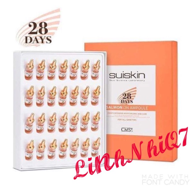 TẾ BÀO GỐC DNA CÁ HỒI SUISKIN HÀN QUỐC