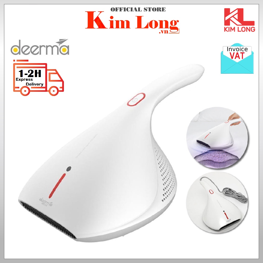 Máy hút bụi Xiaomi Deerma CM800 hút đệm giường, máy hút bụi chăn nệm diệt khuẩn bằng tia UV - Chính hãng