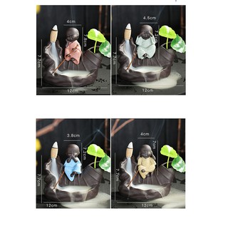 Bộ Tượng Thác khói trầm hương 4 không