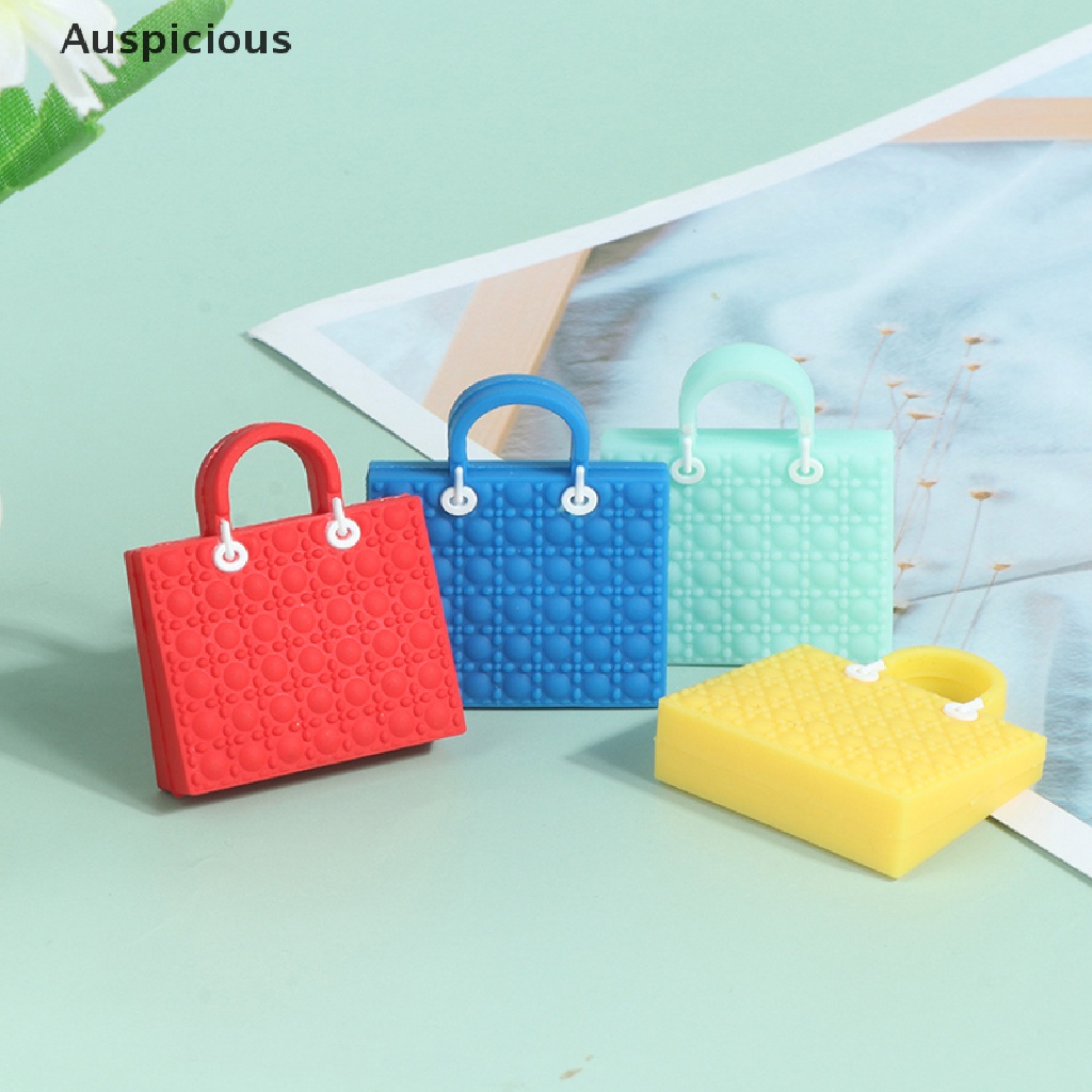 1 Túi Xách Mua Sắm Mini Trang Trí Nhà Búp Bê