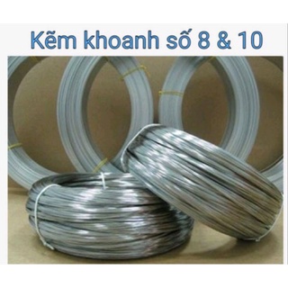 Kẽm khoanh lớn nhỏ dài 4 đến 5 mét