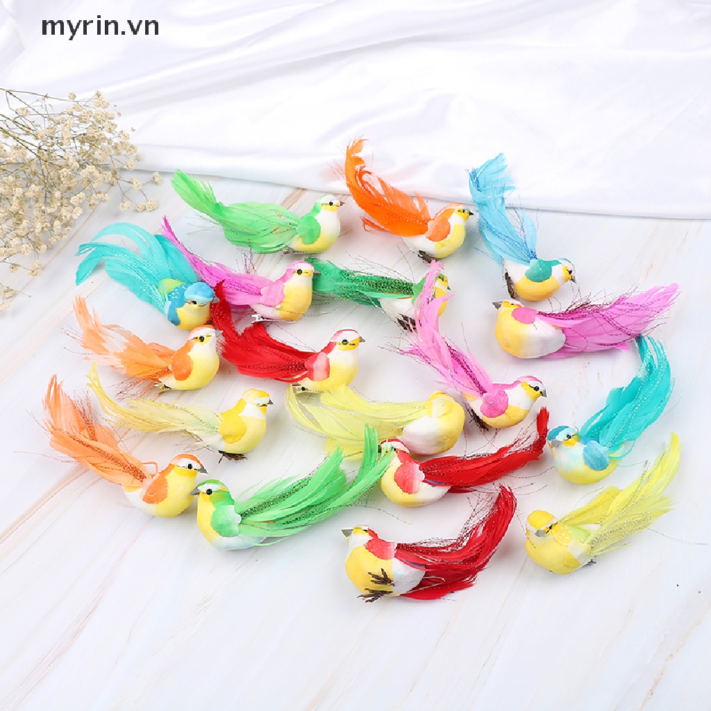 1 Chú Chim Bồ Câu Nhân Tạo mini Bằng Xốp Cho Trang Trí Tiệc Cưới
