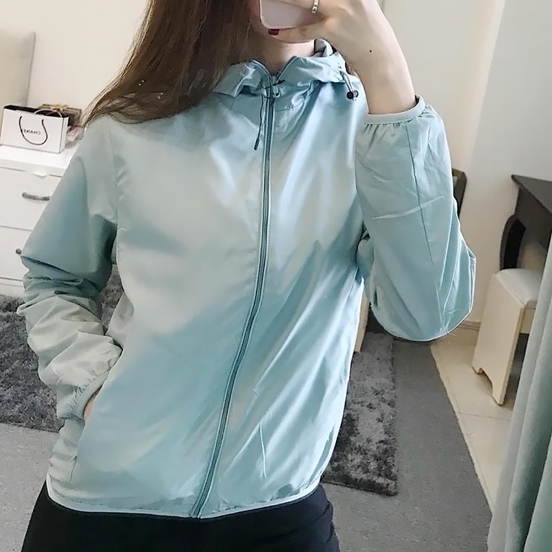 Áo khoác dù 2 lớp CAO CẤP 3 in 1 - Tặng kèm túi đựng - Chống nước Chống gió Chống nắng - Áo gió nữ | BigBuy360 - bigbuy360.vn