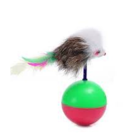 Đồ chơi cho mèo - Chuột lật đật