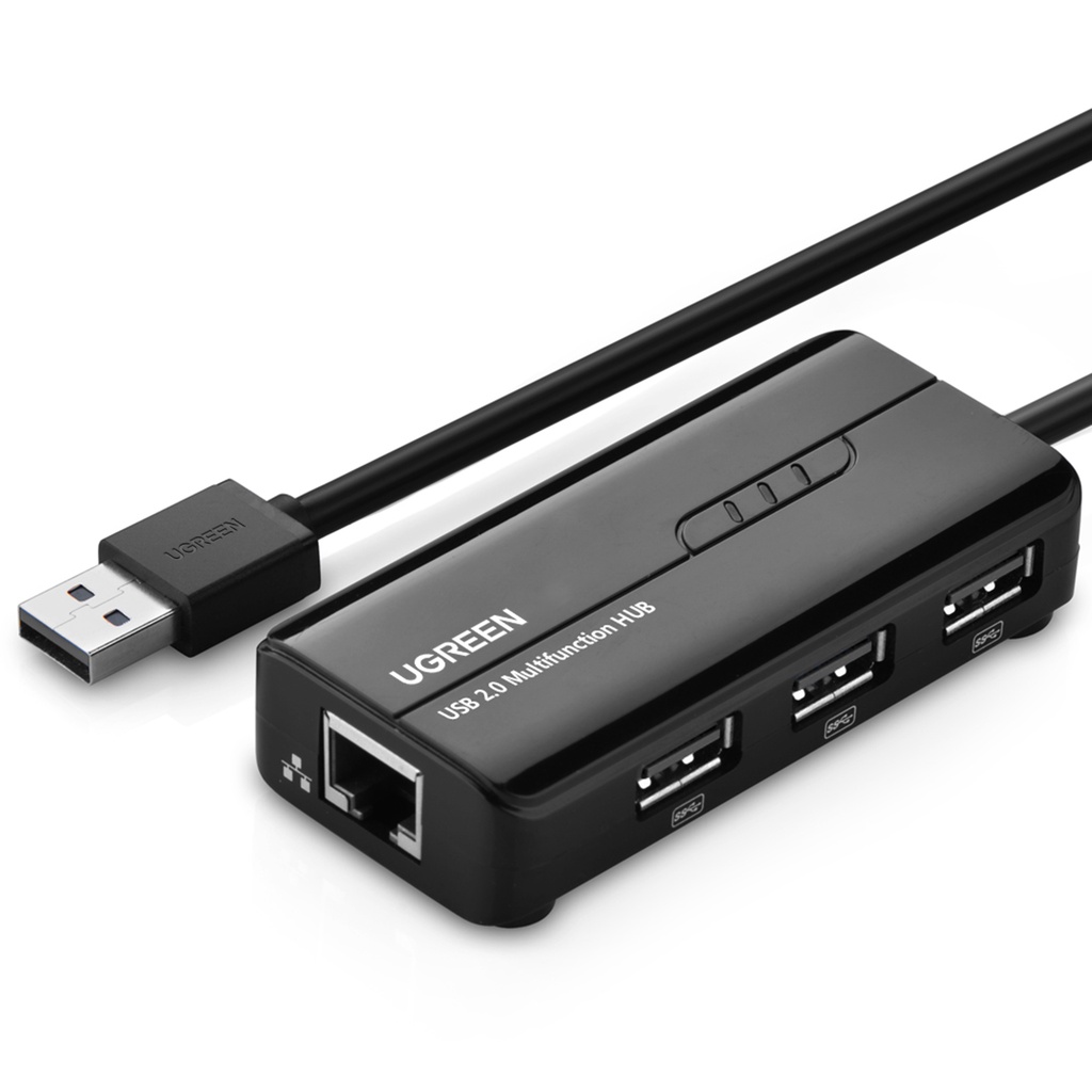 Bộ chuyển đổi UGREEN USB 3.0 2.0 sang mạng RJ45 LAN chất lượng