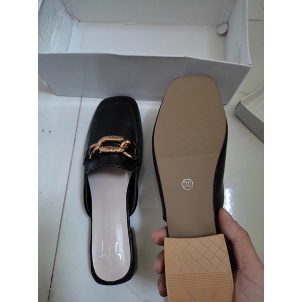 Sục da mềm 3cm khoá vàng thanh lịch BIG SIZE 41-43